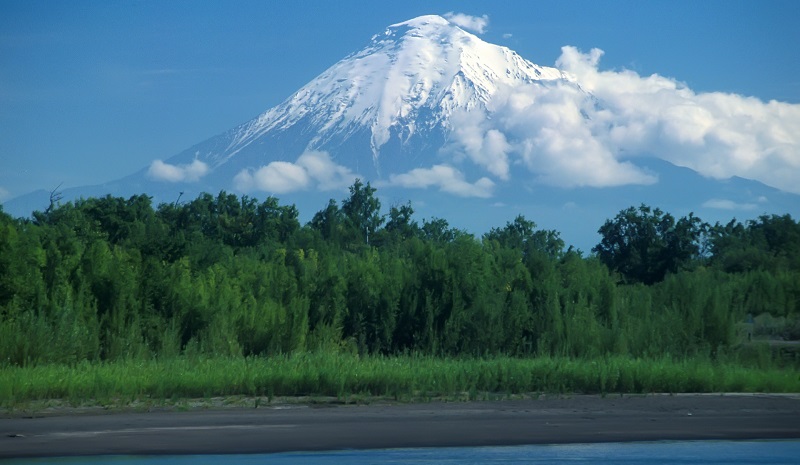 Вулкан на Камчатке