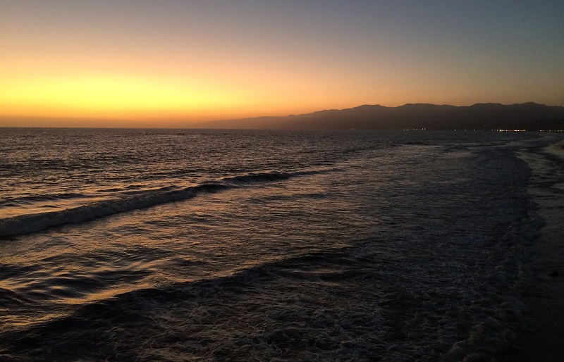 океан в Лос-Анджелесе