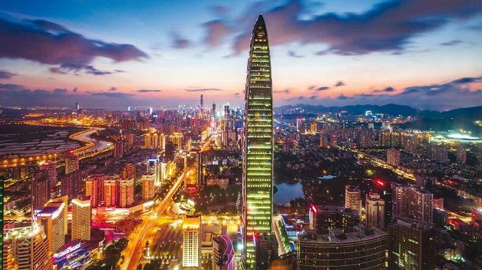 Шенчжень - один их богатейших городов Китая